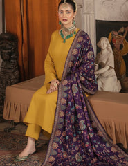 3 Pc Unstitched Pashmina Wool