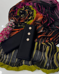 3 Pc Unstitched Lawn Tye N Dye