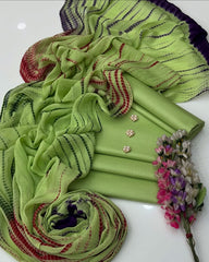 3 Pc Unstitched Lawn Tye N Dye