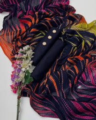 3 Pc Unstitched Lawn Tye N Dye