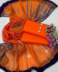 3 Pc Unstitched Lawn Tye N Dye