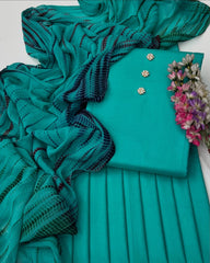 3 Pc Unstitched Lawn Tye N Dye