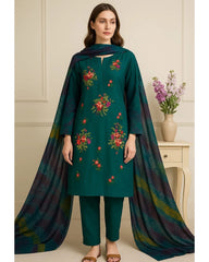 3 Pc Unstitched Lawn Cross Stitch