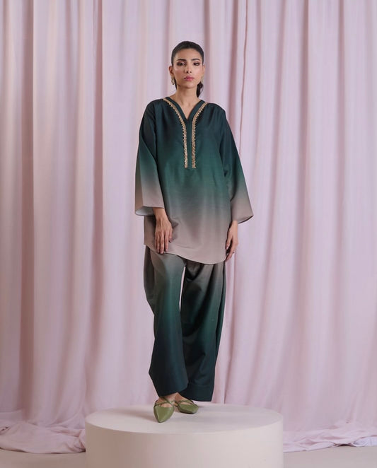 3 Pc Unstitched Handmade Swiss Monar Lawn