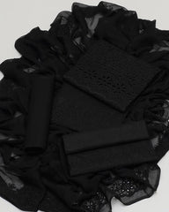 3 Pc Unstitched Lawn Chickenkari