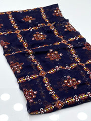 Balochi Sequnce Chiffon chadar