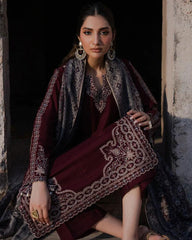 3 Pc Unstitched Dhanak Collection