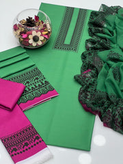 3 Pc Unstitched Swiss lawn Digital Print