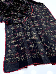 Handmade Multani Embroidered Lawn Chadar