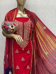 3 Pc Unstitched Handmade Lawn Collection