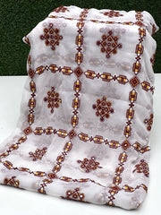 Balochi Sequnce Chiffon chadar