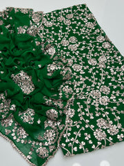 2 pc Unstitched Handmade Gotta Collection