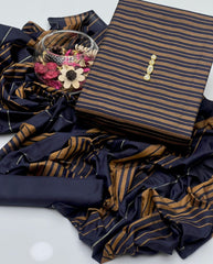 3 Pc Unstitched Soft Khaddi Lawn