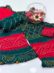 4 Pc Unstitched Rajistani Churi