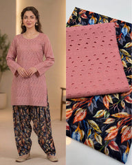 2 Pc Unstitched Lawn Boring Chicken