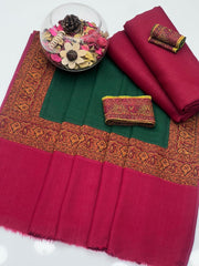 3 Pc Unstitched Pashmina Wool Moon Light (W001)