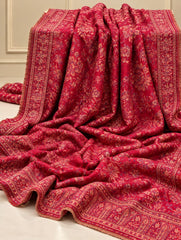 Pure Pashmina Kaani Work Shawl (KB-21R)