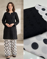 2 Pc Unstitched Boring Chicken Lawn (KSB 21A)