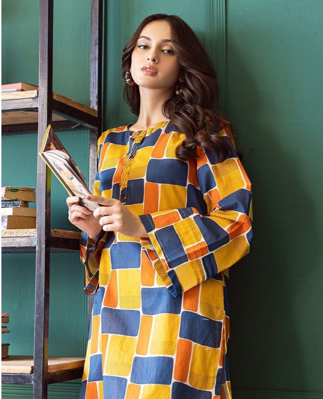 3 Pc Unstitched Swiss Jacquard Digital Prints