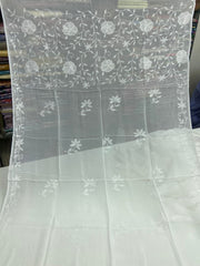 Chiffon Hand Work Kacha Dupatta