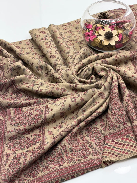 Pure Pashmina Wool Kaani Shawl