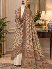 Pure Pashmina Kaani Work Shawl (KB-21A)