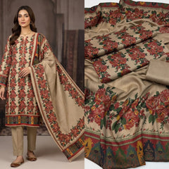3 Pc Unstitched Kalamkari Pashmina Wool(All)