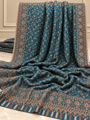 Pure Pashmina Kaani Work Shawl (KB-21B)