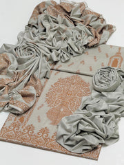 3 Pc Unstitched Dhanak Marina Jaquard