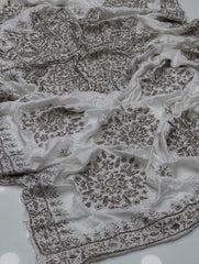 PURE SHAMOZE SILK MARORI GOTTA DUPATTA (KSB 213A)