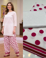 2 Pc Unstitched Boring Chicken Lawn (KSB 21A)