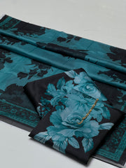 3 Pc Unstitched Shamoze Silk Digital Prints
