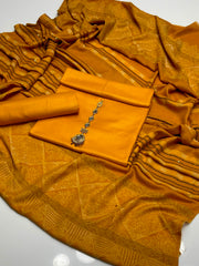 3 Pc Unstitched Soft Dhanak (KSB2@21W)