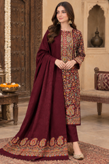 3 Pc Unstitched Kani Pashmina Wool Jaal Collection