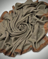 Pure Pashmina Zari work shawl