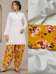 2 Pc Unstitched Boring Chicken Lawn (KSB 21A)