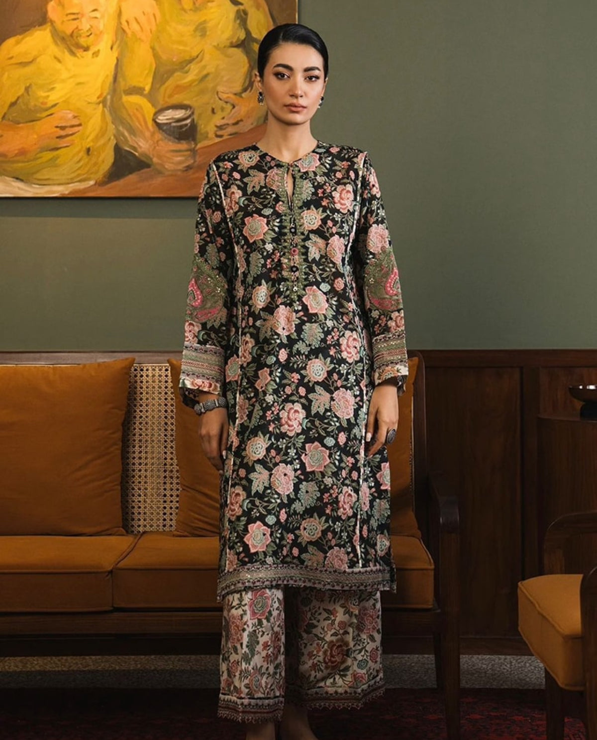 3 pc Unstitched Monar Lawn Digital Print