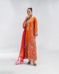 3 Pc Unstitched Digital Prints Shamoz silk