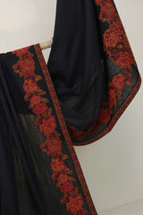 Pashmina wool gulab Kari Shawl
