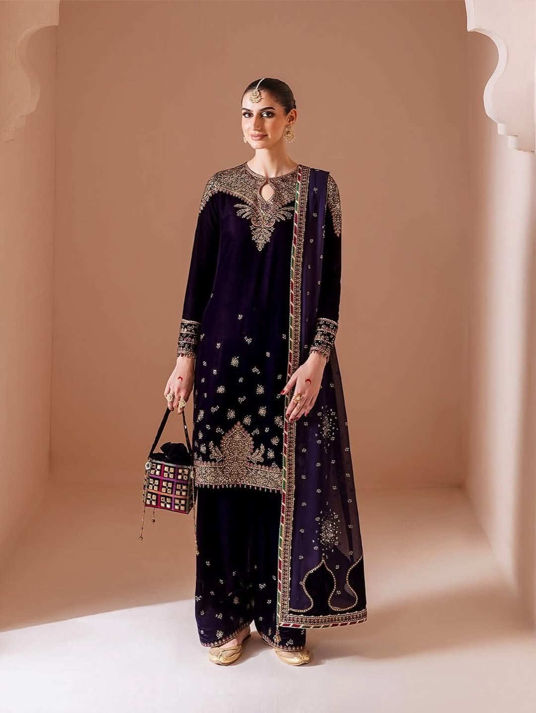 3 Pc Unstitced 9000 Micro Velvet Jazmin