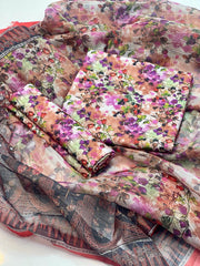 3 PC UN STITCHED MONAR SWISS LAWN DIGITAL PRINT