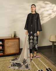 3 Pc Unstitched Digital Prints Shamoze Silk