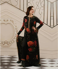 3 Pc Unstitched Tye N Dye Shamoze Silk