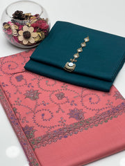3 Pc Unstitched Pashmina Wool
