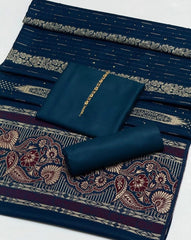 3 Pc Unstitched Dhanak Marina Jacquard