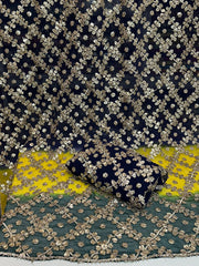 2 Pc Unstitched LCD Gotta Soft Chiffon