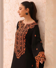 3 Pc Unstitched Lawn Fabric Embroidered