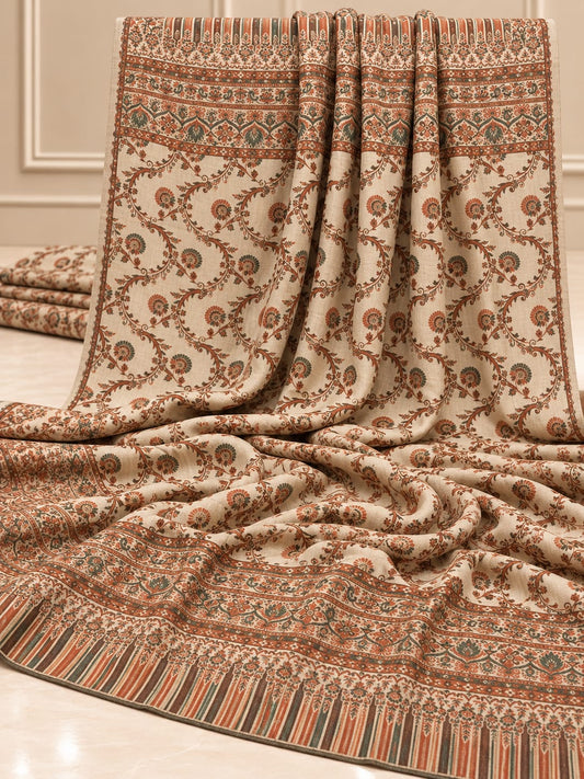 Pure Pashmina Kaani Work Shawl (KB-21SS)