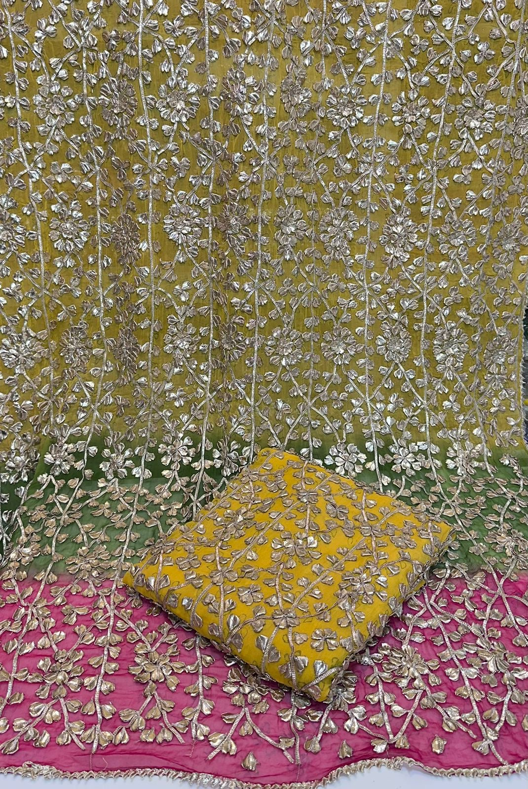 2 Pc Unstitched LCD Gotta Soft Chiffon