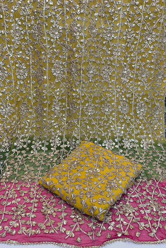 2 Pc Unstitched LCD Gotta Soft Chiffon